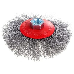 ON Щетка металл. для УШМ 115мм/М14 (тарелка), 0,3 мм