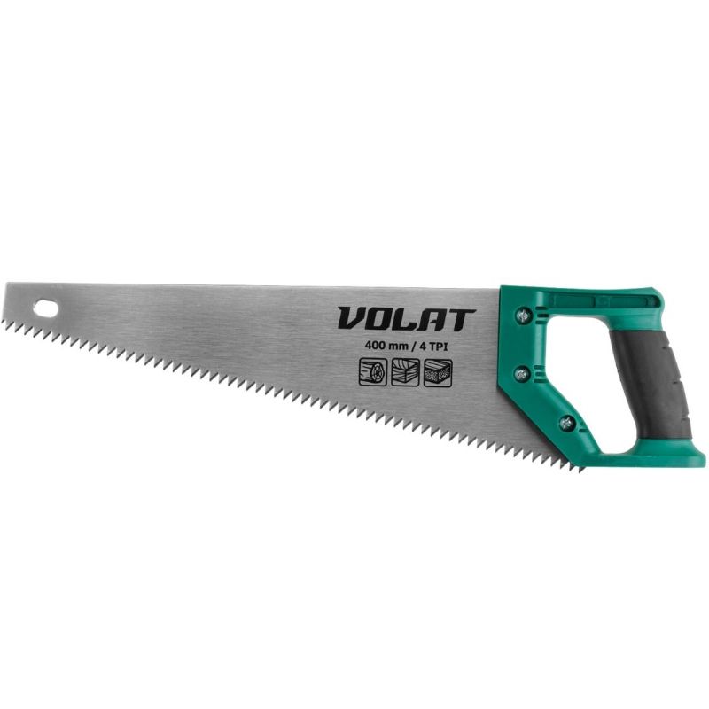 Ножовка по дер, 400мм 4 TPI ВОЛАТ