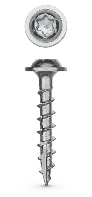 ЗУБР 19 х 4.2 мм, редкая резьба, ТХ20, цинк, 600 шт, саморез для глухих отверстий, Профессионал (30081-42-019)