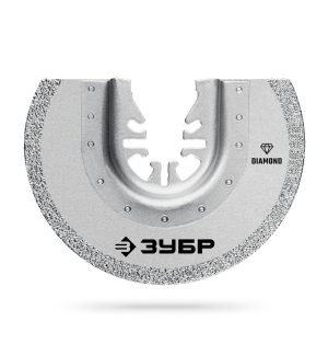 ЗУБР DIAMOND 85x2.0 мм полотно пильное с алмазным зерном Р50: керамика, бетон, кирпич, UniLock (15554-85)