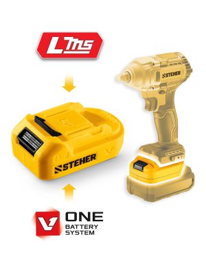 STEHER 20 В, адаптер для АКБ V1 под инструмент LMS, (V1-LMS)