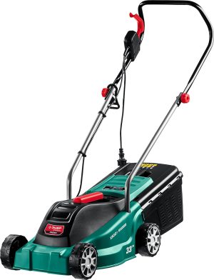 ЗУБР 1300 Вт, ш/с 33 см, сетевая газонокосилка (ГС-33-1300)