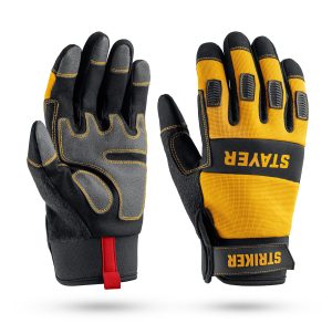 STAYER STRIKER р.L (9), комбинированные перчатки для тяжелых механических работ (11410-L)