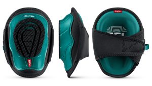 KRAFTOOL SOLID гелевая вставка, объёмная противоскользящая накладка, наколенники защитные (11517)