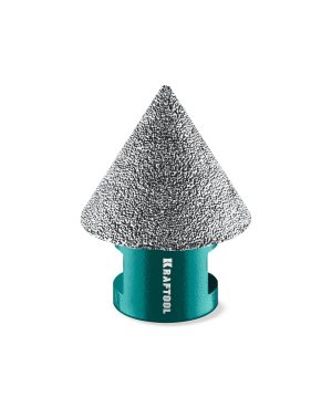 KRAFTOOL VS DIAMOND d 2-38 мм, М14, Вакуумная алмазная фреза конусная (29812-02-38)