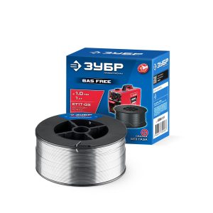 ЗУБР П-СП, d 1.0 мм, 1 кг, порошковая сварочная проволока (с флюсом), тип E71T-GS, Профессионал (40080-1.0-1)
