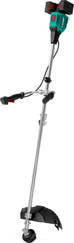 ЗУБР 40 В (2x20В), 430 мм, 2 АКБ LMS (4 Ач), триммер-коса аккумуляторный бесщеточный (ТАБ-4043-42)