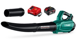 ЗУБР 20 В, 800 м3/ч, 1 АКБ LMS (4 Ач), воздуходувка аккумуляторная (ВА-800-41)