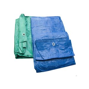 Тент укрывной OXISS 120/4/5, синий/серый