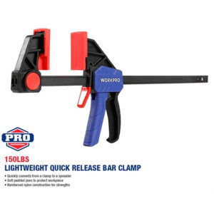 Струбцина быстрозажимная WORKPRO 60x450 мм WP232037