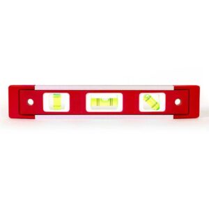 Уровень Торпедо WP262026 WORKPRO 225мм магнитный 3 глазка