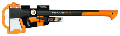 FISKARS Промо-набор Топор-колун Х21 + универсальный нож с точилкой